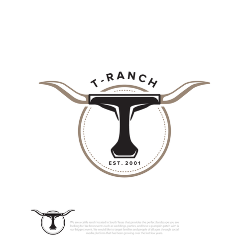 Logo Design #2913742 by tiyasha - Logo Design Contest by the ranch