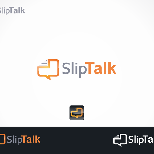 Create the next logo for Slip Talk Réalisé par > lintang - winana <