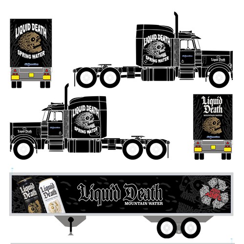 Liquid Death - Death to Plastic Design by sin9lefighter