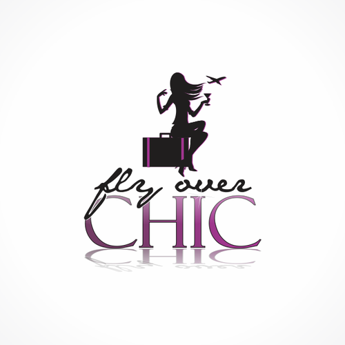 Create a New Logo For "Fly Over Chic" Réalisé par piggy 'n' baby