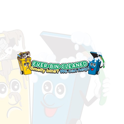 Design di Trash bin cleaning business logo di Pixel Storm