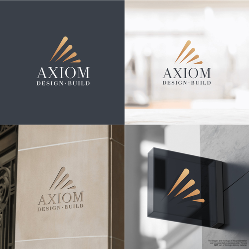 "Custom Logo and Brand Guide for High-End Custom Builder" winning Logo design