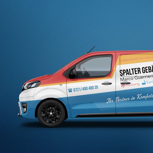Car, truck or van wrap contest entry by corpNL
