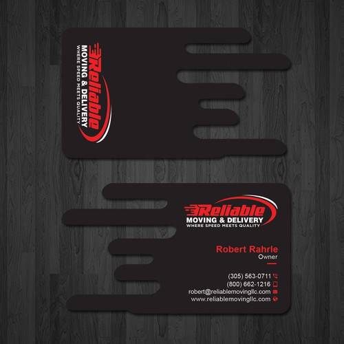 Business Card Design for Moving Company Design réalisé par Create_Point