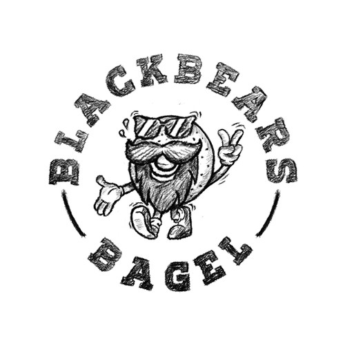 Blackbears Bagel Design by Arti95