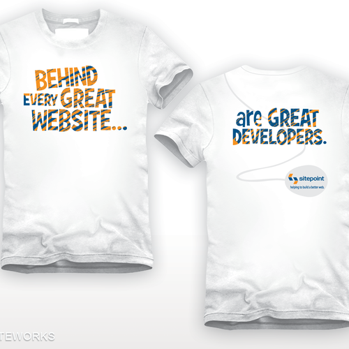 SitePoint needs a new official t-shirt Ontwerp door xzequteworx