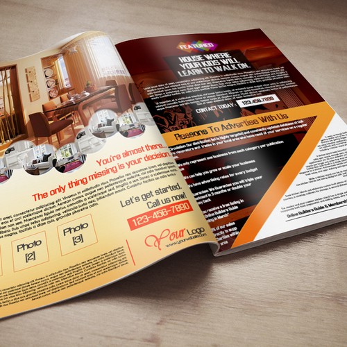 Eye Catching Advertising Magazine Layout needed for the Home Build Industry Design by iamGrv