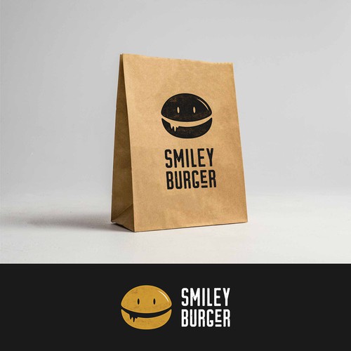Smiley Burger Design by REVOLTZ Studio