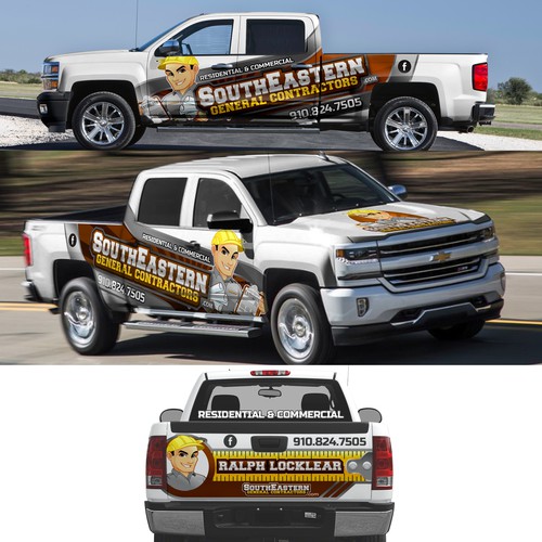 Create a JAW DROPPING Truck Graphics/Wrap Design by ssrihayak