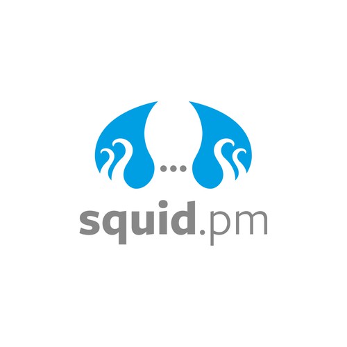 Design a squid logo for a messaging app/website/social network Design by fatboyjim