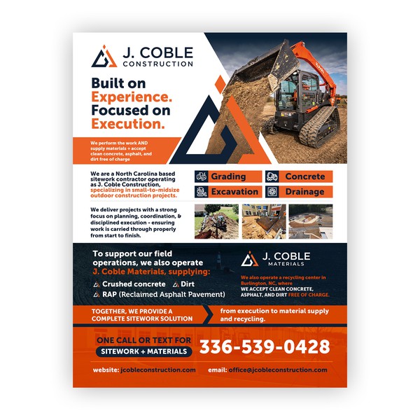 Construction Ad Flyer