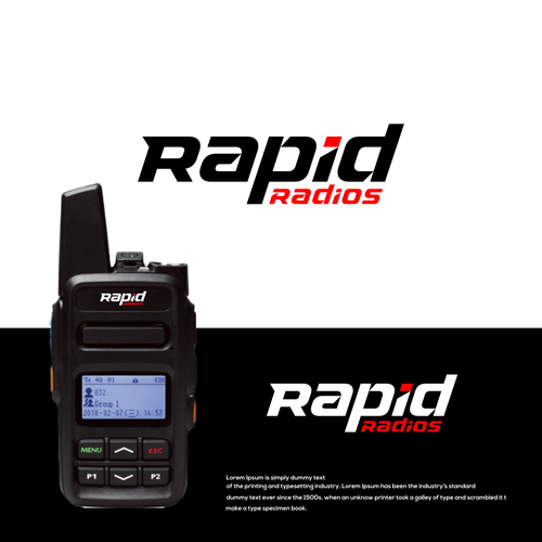 Masculine and Hip design for Walkie Talkie Brand Design by Aleta21