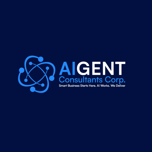 AI Agent Company: Appealing to small to medium sized businesses. Design by oopz