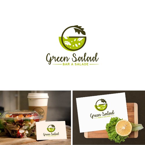 GREEN SALAD need his logo Design by Creator Hub