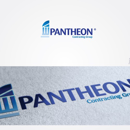 logo for Pantheon Contracting Group Design by yoopa