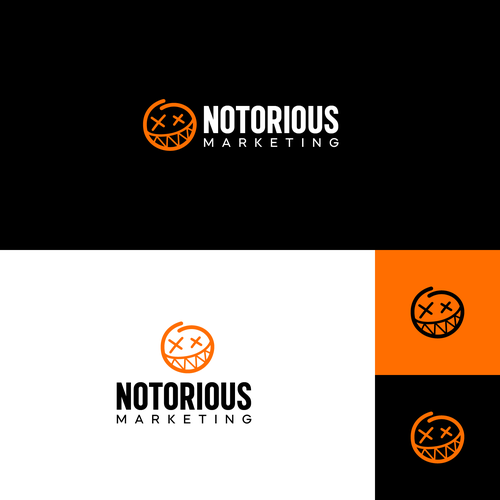 コンペ「Crazy Logodesign for Marketing Agency: NOTORIOUS」のデザイン by HyperMode™さん 