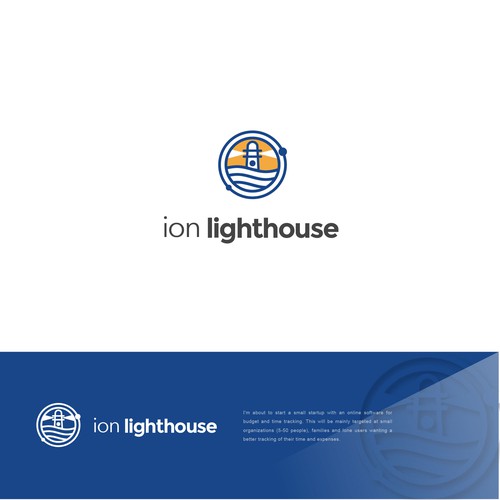 startup logo - lighthouse Design by Orator ™