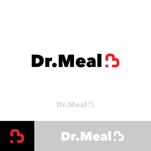 Meal Replacement Powder - Dr. Meal Logo Design by DeBarra