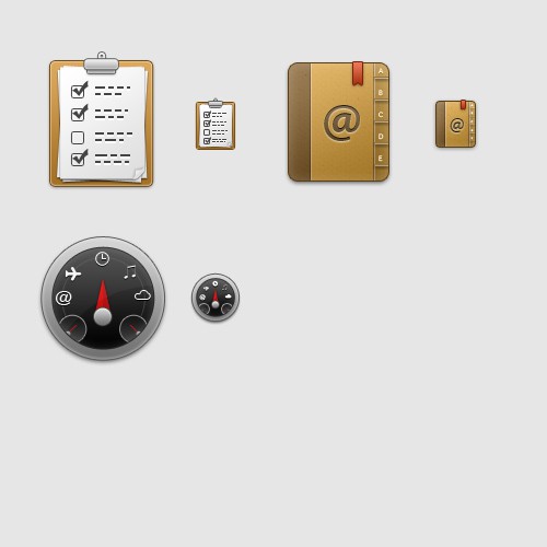 Vector Icons for Iphone app Réalisé par brewowski design