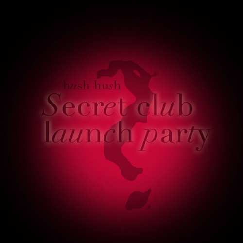 Exclusive Secret VIP Launch Party Poster/Flyer Réalisé par ✔Julius