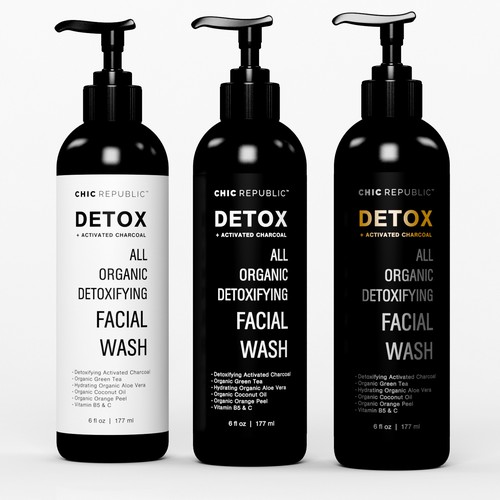 Cool Edgy Label for Face Wash Design por MMX