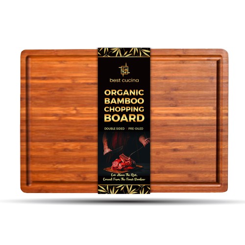Bamboo Chopping Board Colour Card (2 Bamboo Chopping Board Models) Design by DAMAR DAVIN