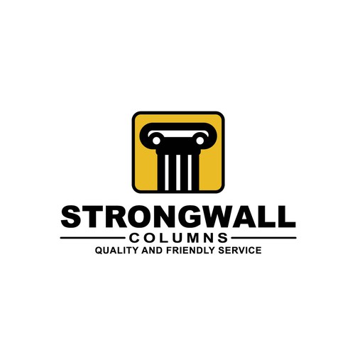 Design a strength related logo to promote strong columns Design by irondah