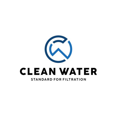Simple Clean Logo for Water Filtration Company Design by humbl.