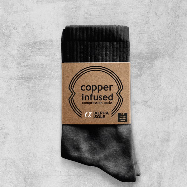 Design by Alex Dori titled "Compression Socks Wrapper "