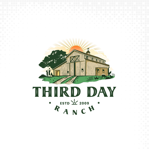 Capture essence of Texas ranch experience in new Third Day Ranch logo Design by Rav Astra