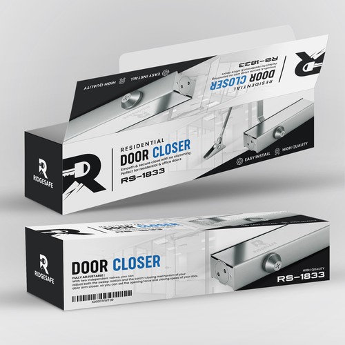 Design a Modern Packaging Design for Hardware Company (Door Closer) Design by Rajith Shantha