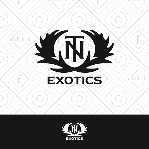 We need a creative and powerful Ranch Logo for our Exotic Animals Design by aefirit