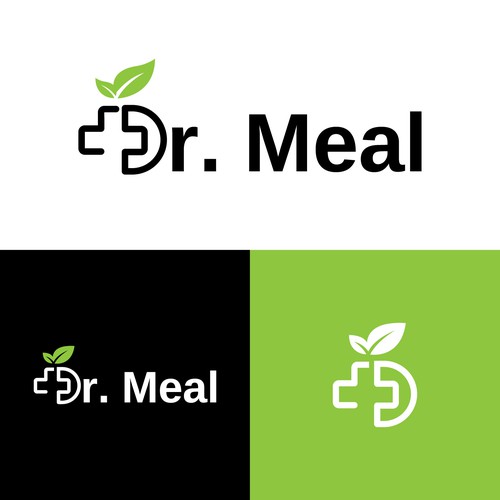 Meal Replacement Powder - Dr. Meal Logo Design by NM17