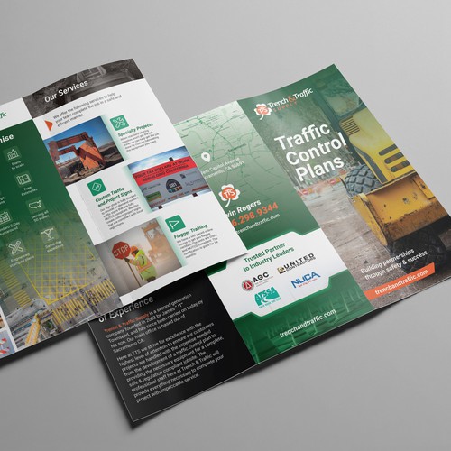 Tri-Fold Design by YaseenArt