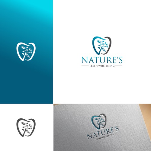 Nature's Teeth Whitening - Needs a Natural Company Logo Design by Web Hub Solution