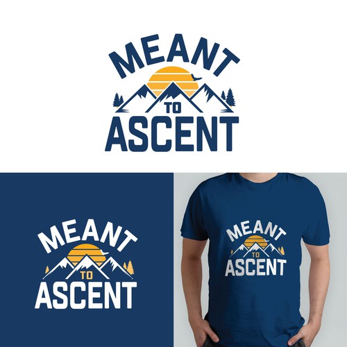 Meant to Ascent logo Design by M.Siddique