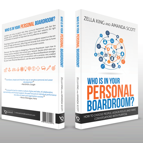 Design a book cover for "Who is in your Personal Boardroom?" Design by Sumit_S