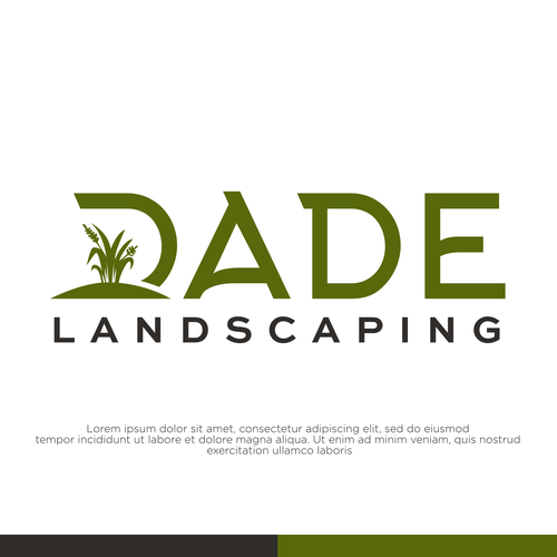 new high end landscaping company Design by sriredjeki