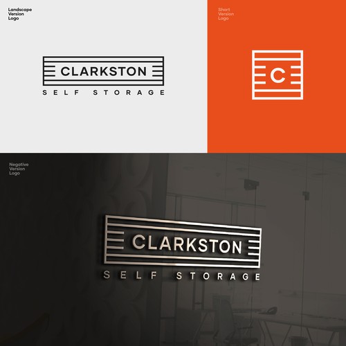 Self Storage Logo | Clarkston Self Storage Design by Faveo®