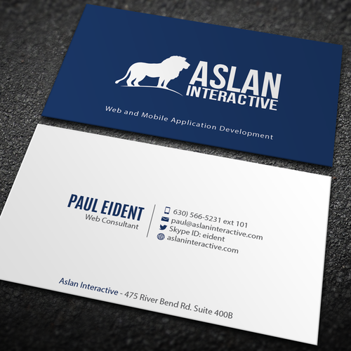 Aslan Interactive Business Card