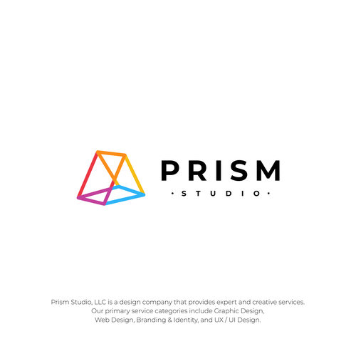 NEW creative logo design for Prism Studio Design by you_gis