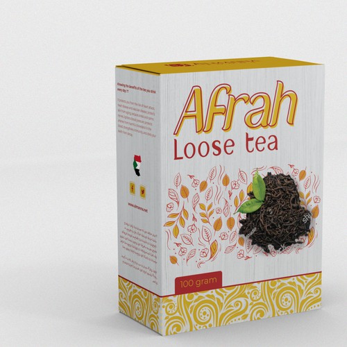 Tea Package Design Design by CUPEDIUM