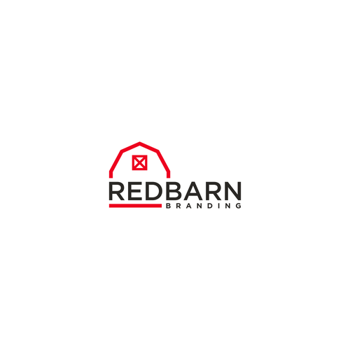 Red Barn without the Farm Design by kidungkonde2018