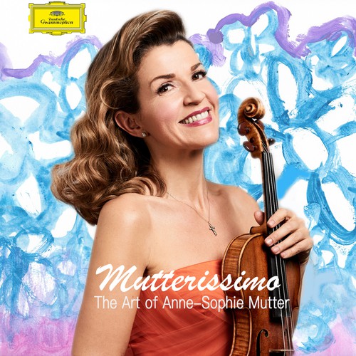 Illustrate the cover for Anne Sophie Mutter’s new album Design by StephenMJones
