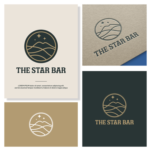 A Bar with Joshua Trees all around Design von ay_r