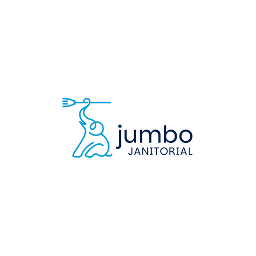 Modern logo for new but trusthworthy and dynamic Commercial Cleaning company. Design by RyuSun