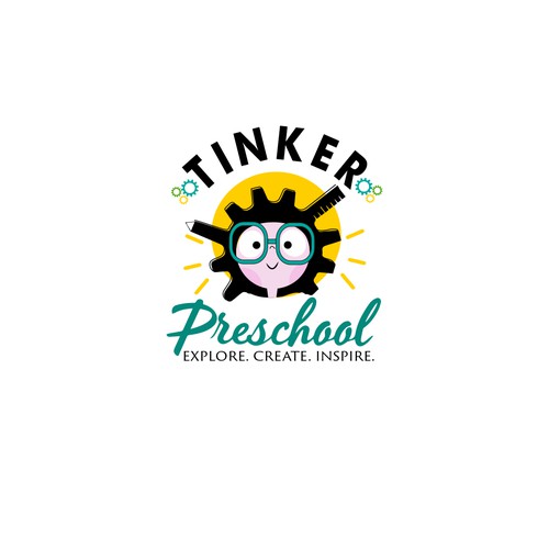 Logo for "tinker preschool" - creative, simple & fun designs wanted!! Design by susy cute