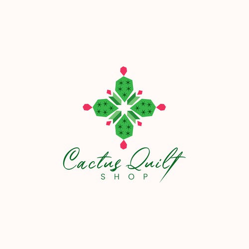 Design a logo for a modern quilt shop! Design by Creative P