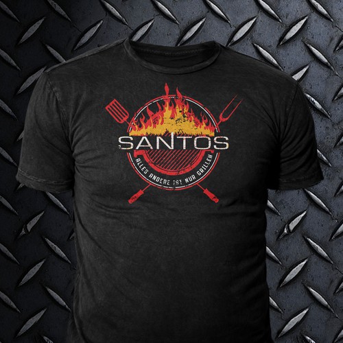 "Erstelle ein aussagekräftiges Design für unsere Grillschulenbekleidung" winning Clothing or apparel by M.STUDIO