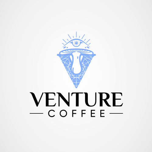 Venture coffee is a newly established coffee company seeking a psychedelic inspired logo! Design by Spidol clasic